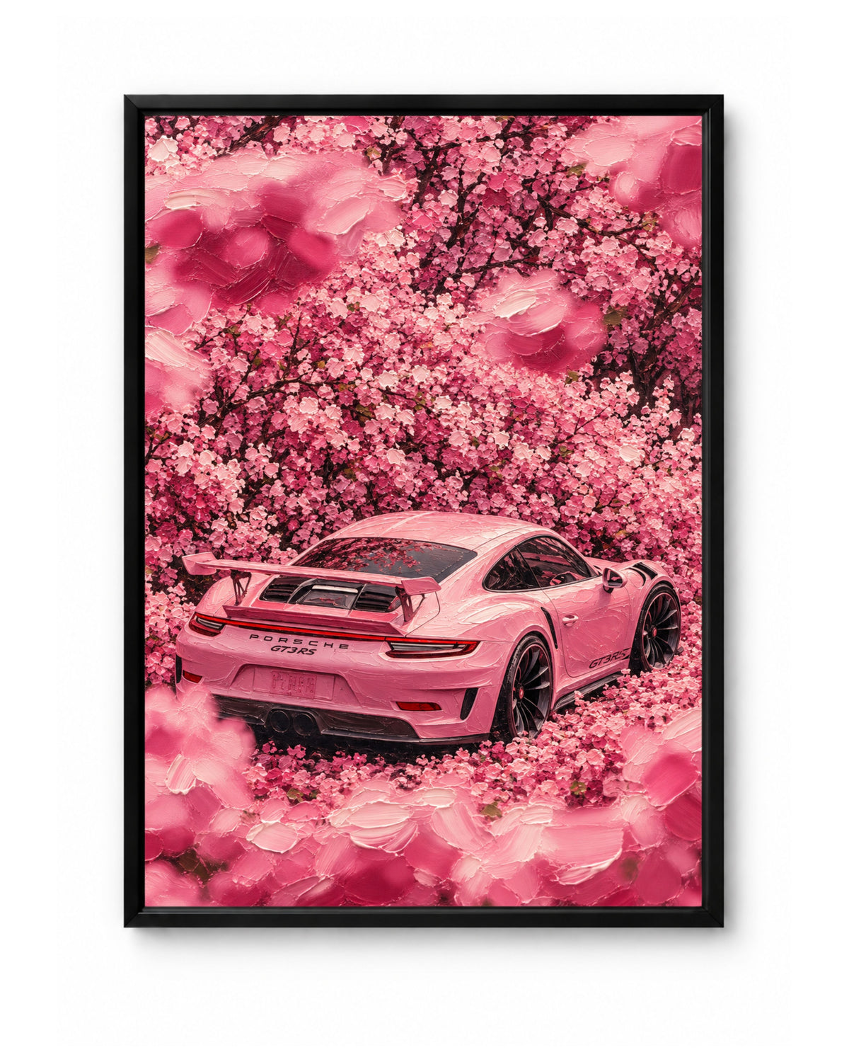 Pink Sakura Porsche