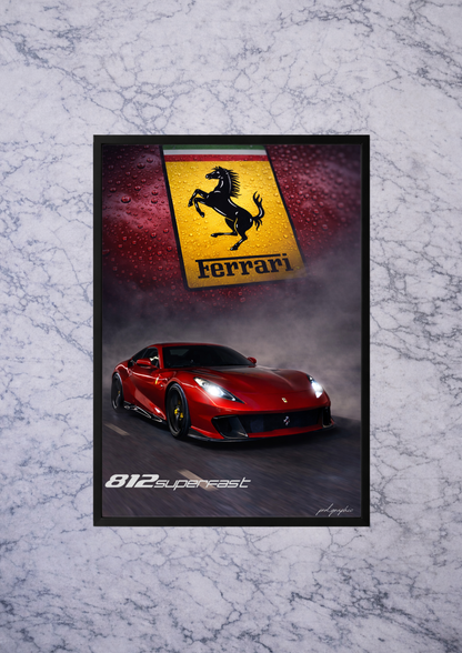 Affiche 100% personnalisée 812 Superfast