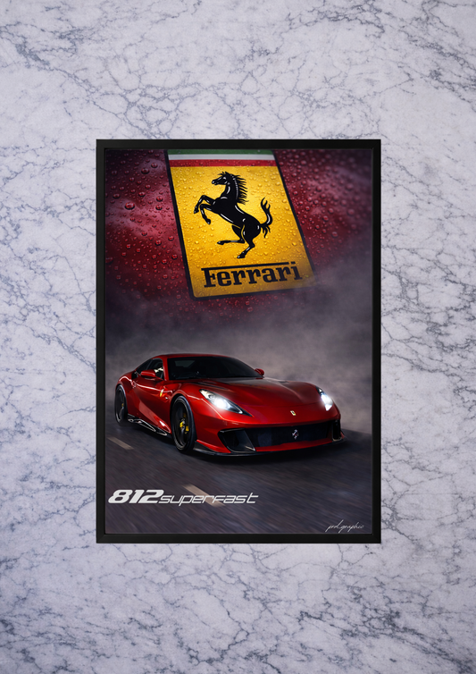 Affiche 100% personnalisée 812 Superfast
