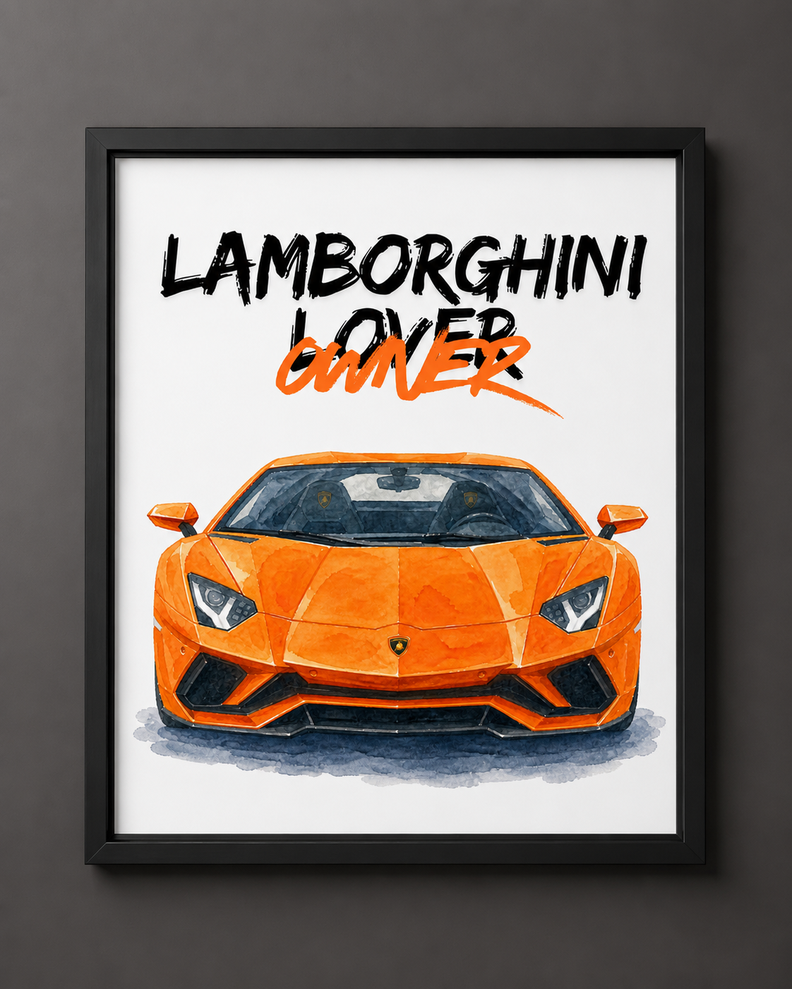Propriétaire d'une Lamborghini