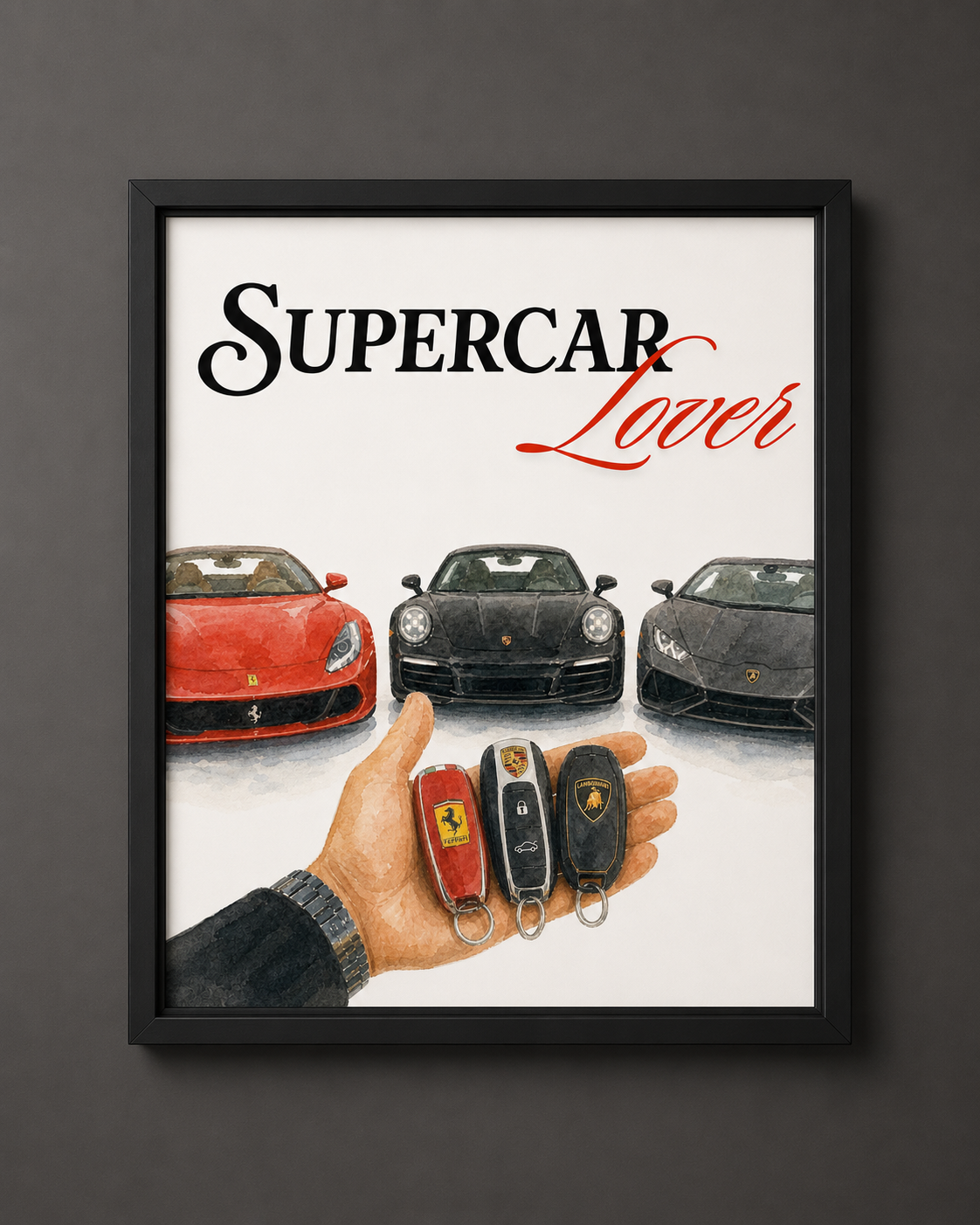 Supercar Lover (A3)
