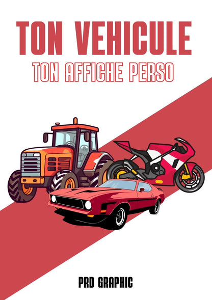 Affiche personnalisée papier (A4)