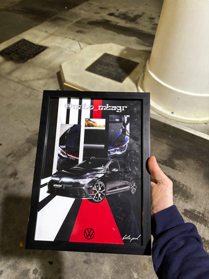 Affiche personnalisée papier (A4)