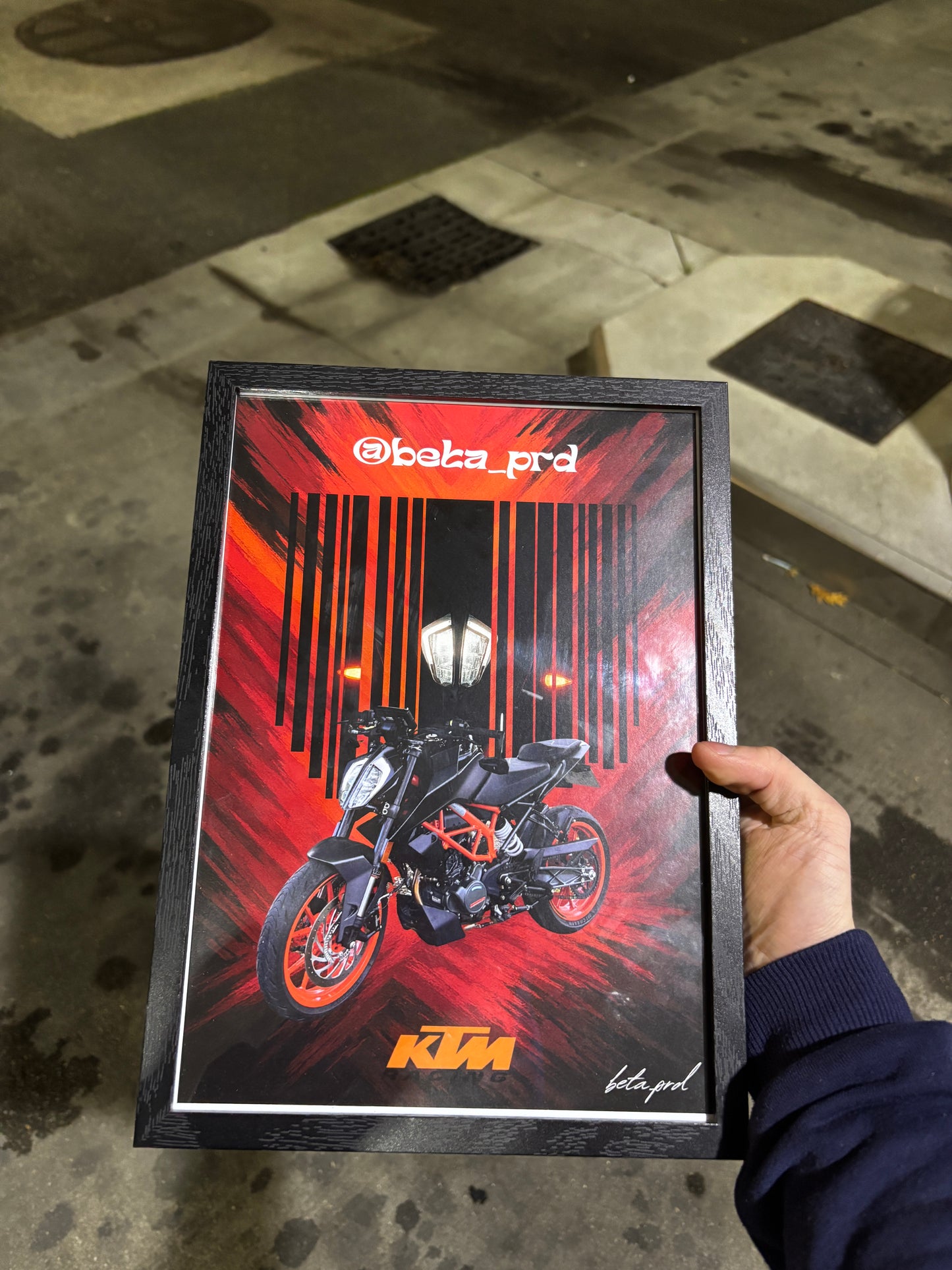 Affiche personnalisée papier (A4)