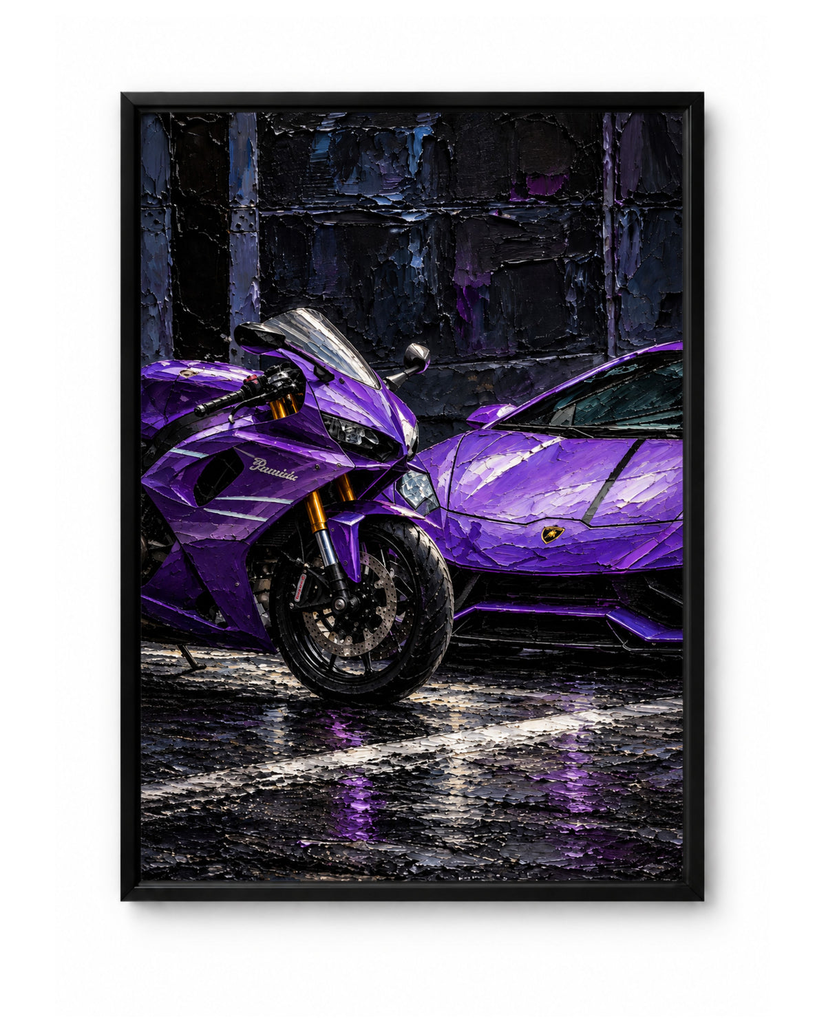 Purple Superbike