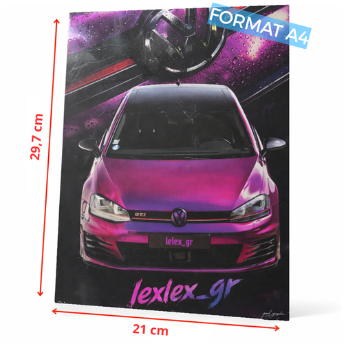 Affiche personnalisée spéciale (A4)