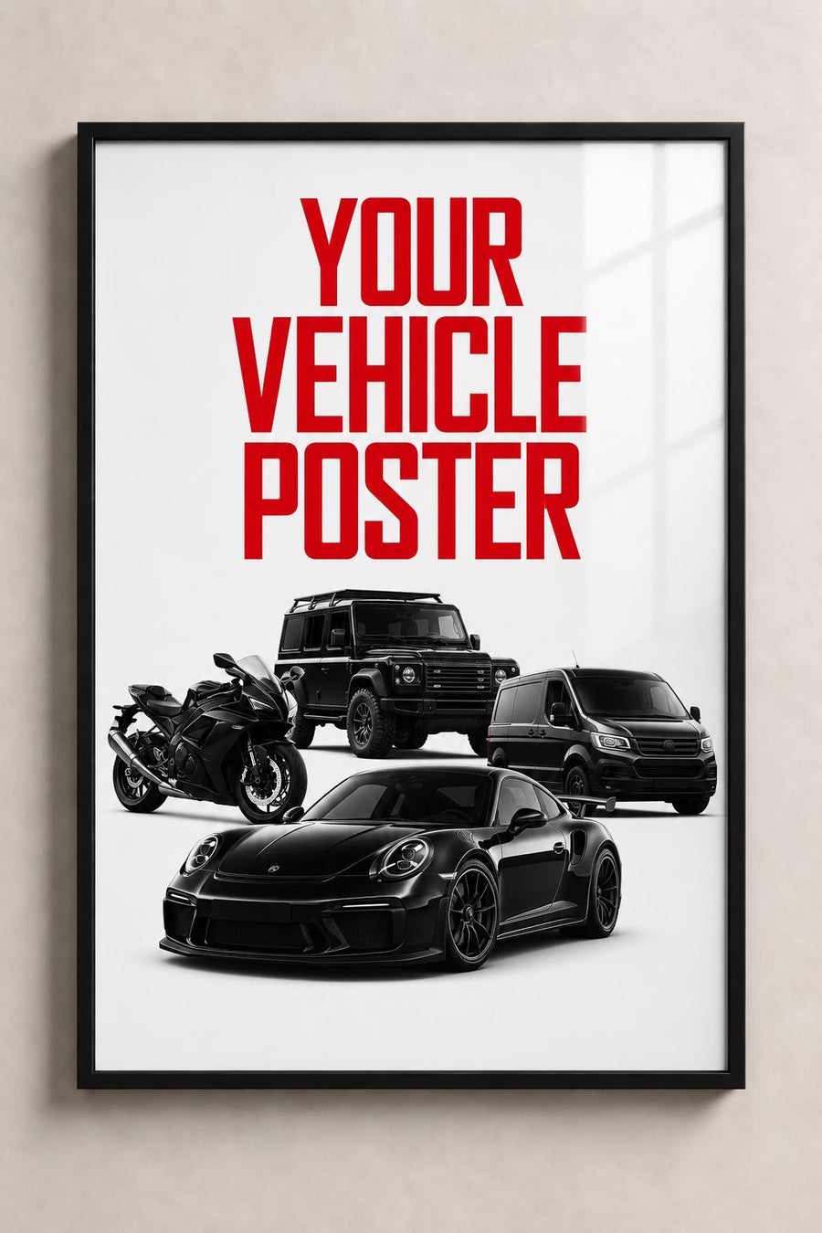 Affiche personnalisée